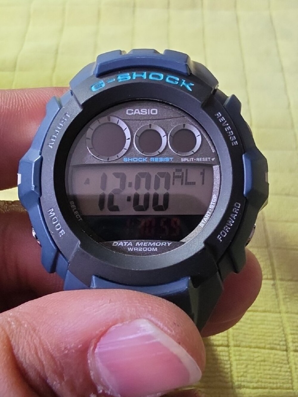 Vintage Casio G-Shock G-3010F-2AV Bue - Tested & Works Great - Picture 12 of 12